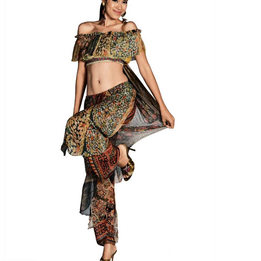 Gorgeous Bohemian Pants, Size S Small (2-4), Paul Ropp